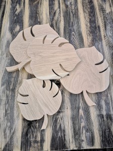 Monstera- deska do serwowania Nasza Pracownia